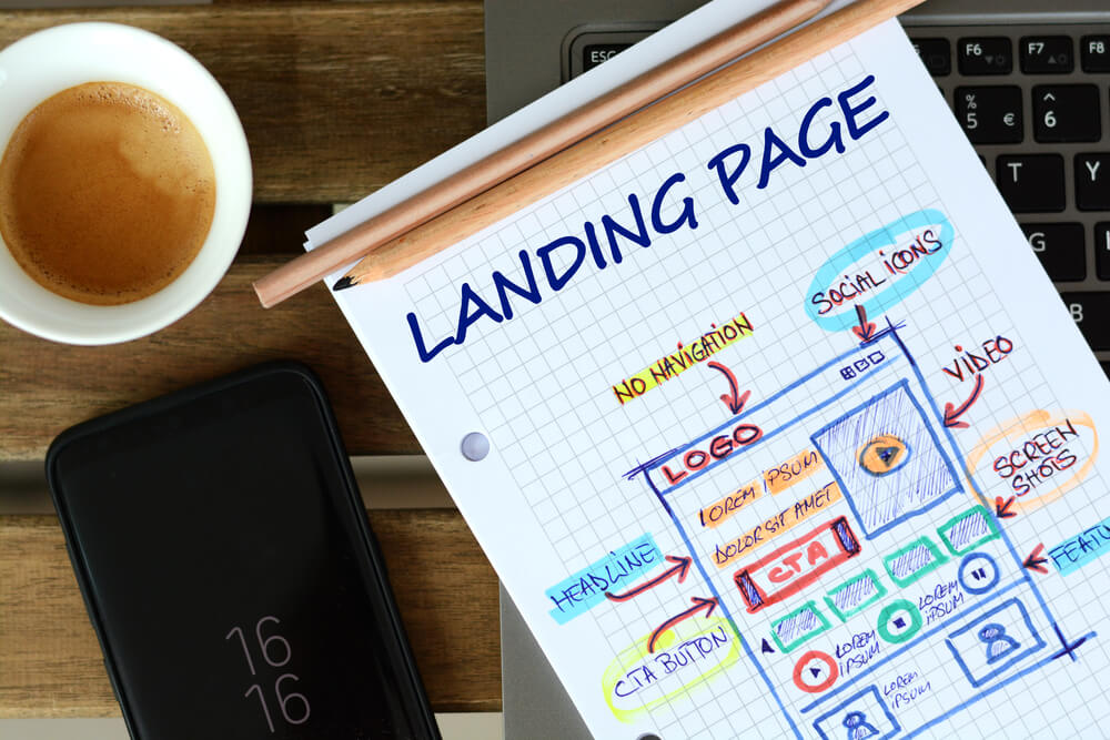 landing page leads